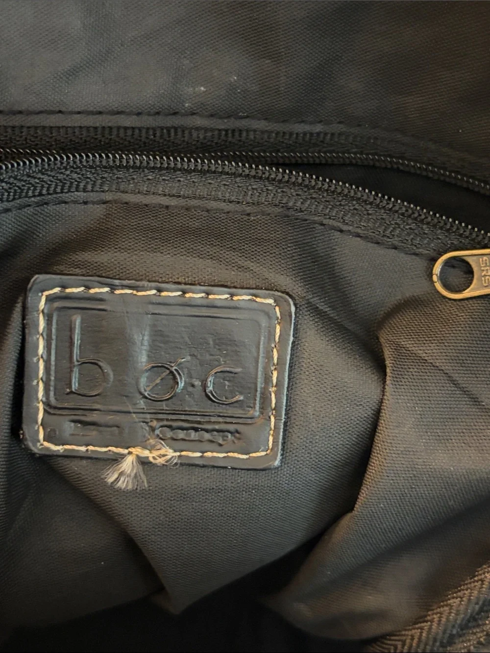 b.o.c. Born Black Faux Leather Mini Backpack